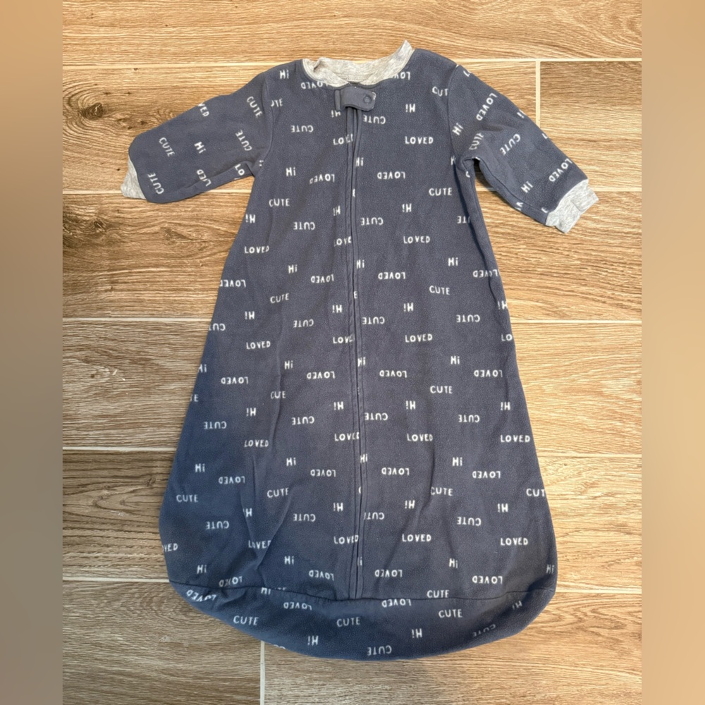 Carter's Navy Pajama Set with Fun Text
